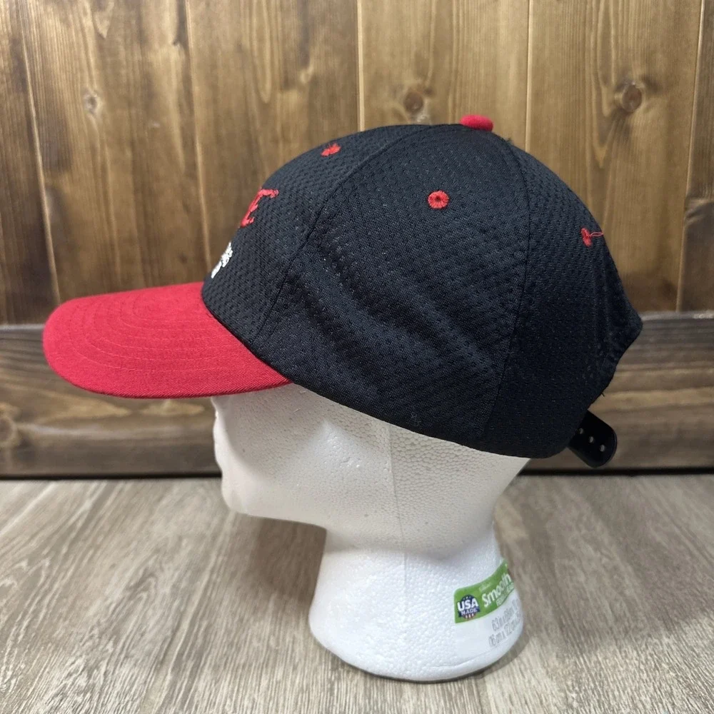 VTG NWOT RARE D.A.R.E. Classic mesh black red SnapBack hat Breathable 80 90s 00s